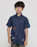 Pingu Wings Print Boys Short Shirt