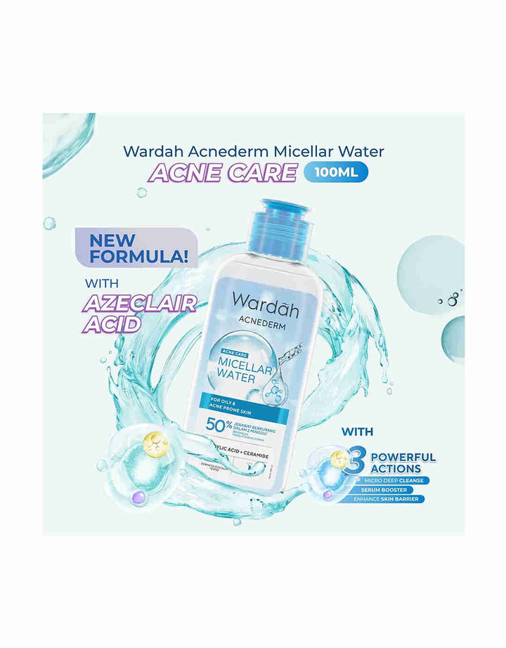 Wardah Acnederm Acne Care Micellar Water 100 ml