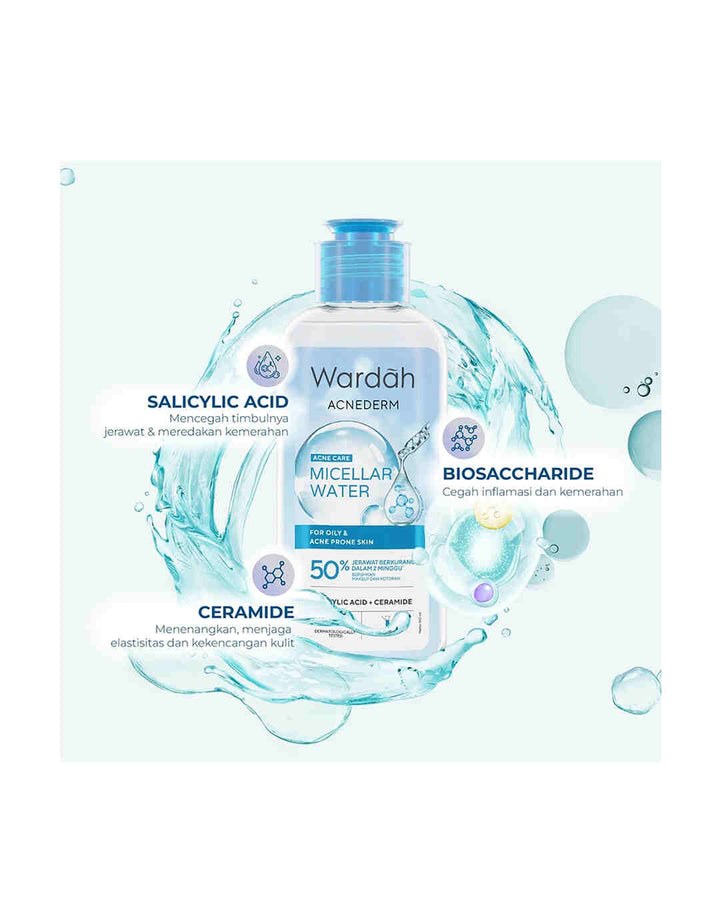 Wardah Acnederm Acne Care Micellar Water 100 ml