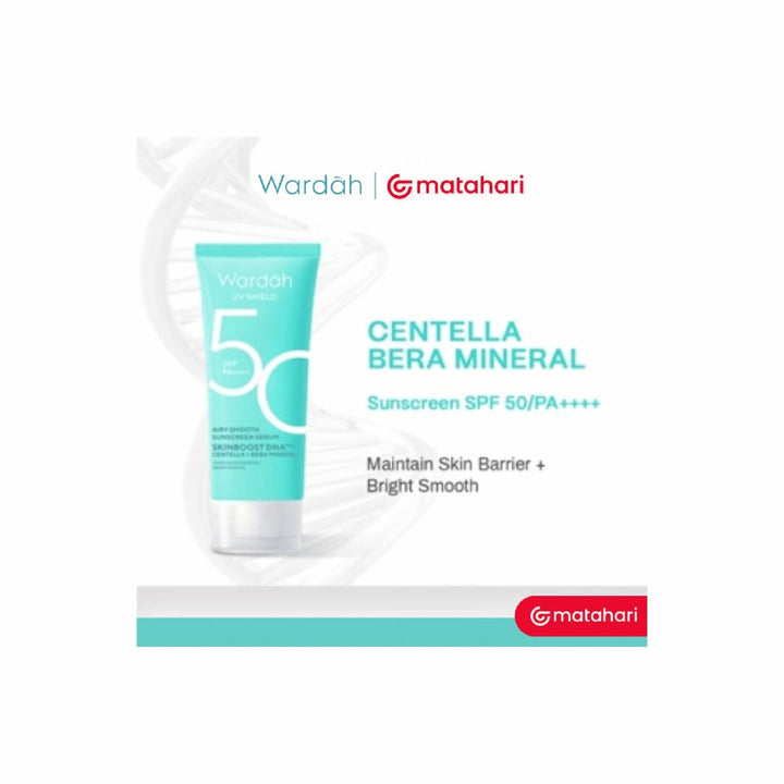 Wardah UV Shield Airy Smooth Sunscreen Serum SPF 50 PA++++ 25 ml