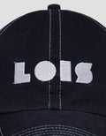 Lois Embroidery Brand Logo Casual Topi Pria