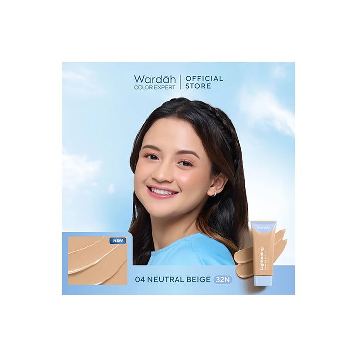Wardah Lightening Fresh BB Tint 04 Neutral Beige (32N) 30 ml (NEW)