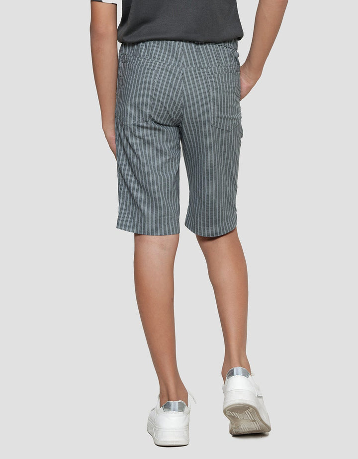 Nevada Linen Stripe Celana Pendek Anak Laki-laki