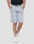 Nevada Woven Textured Marchelano Rib Boys Shorts