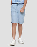 Nevada Woven Textured Marchelano Rib Boys Shorts
