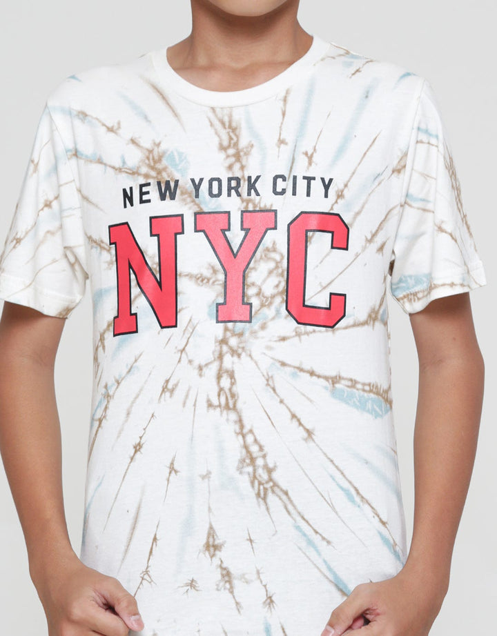 Nevada Tiedye Print Kaos Anak Laki-laki