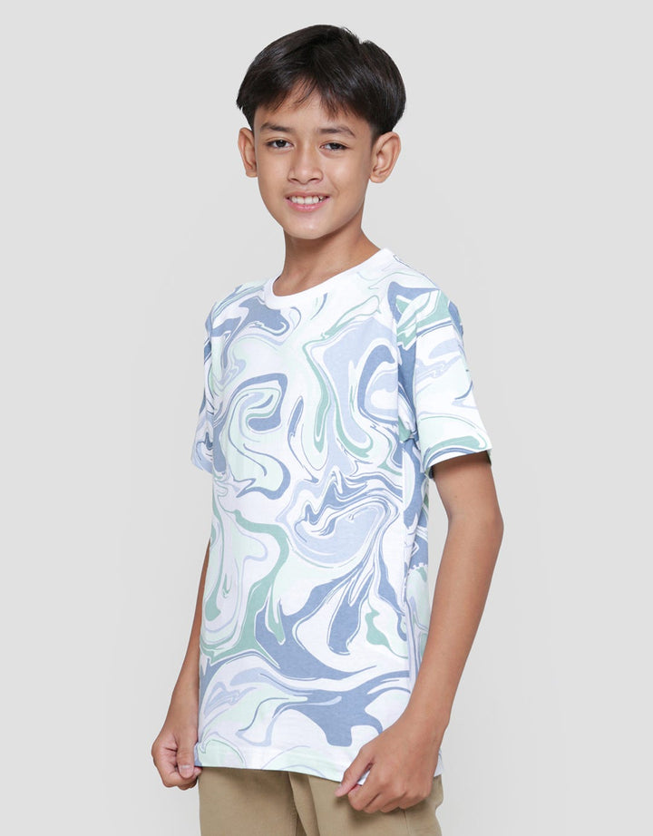 Nevada Abstract Fullprint Kaos Anak Laki-laki