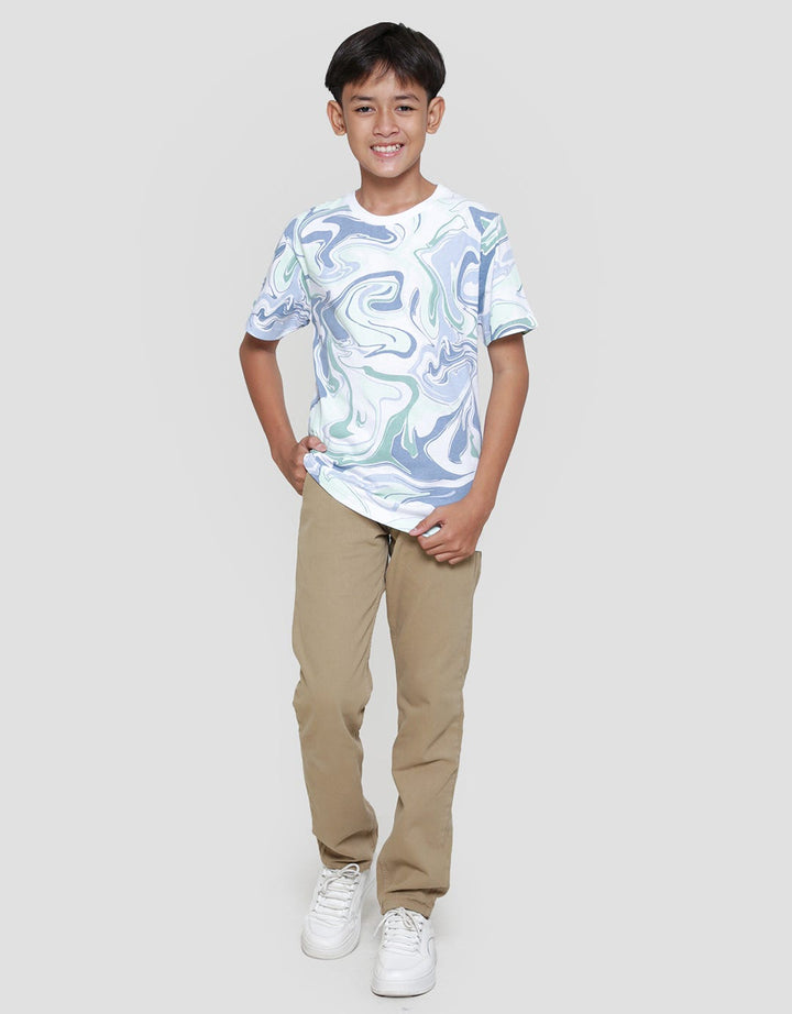 Nevada Abstract Fullprint Kaos Anak Laki-laki