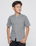Nevada Koko Casual Poplin Stripes Anak Laki-laki