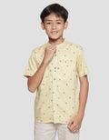Nevada Casual Dobby Geometry Ethnic Boys Koko Shirt