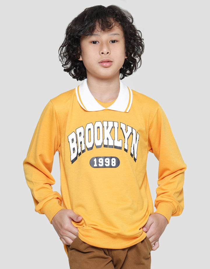 Nevada Colar Print Brooklyn Sweater Non Hoodie Boys