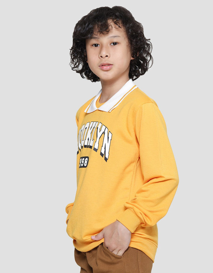 Nevada Colar Print Brooklyn Sweater Non Hoodie Boys