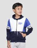 Nevada Jaket Knit Hoodie Colorbock Push Limit Anak Laki-laki