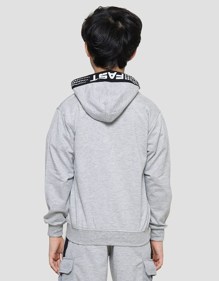 Nevada Sport Hoody Run Fast Jaket Anak Laki-laki