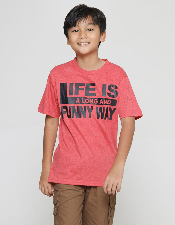Nevada Funny Way Kaos Anak Laki-laki