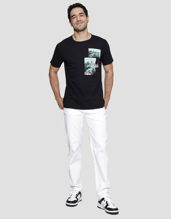 T Zone City Photoprint Tokyo Kaos Pria