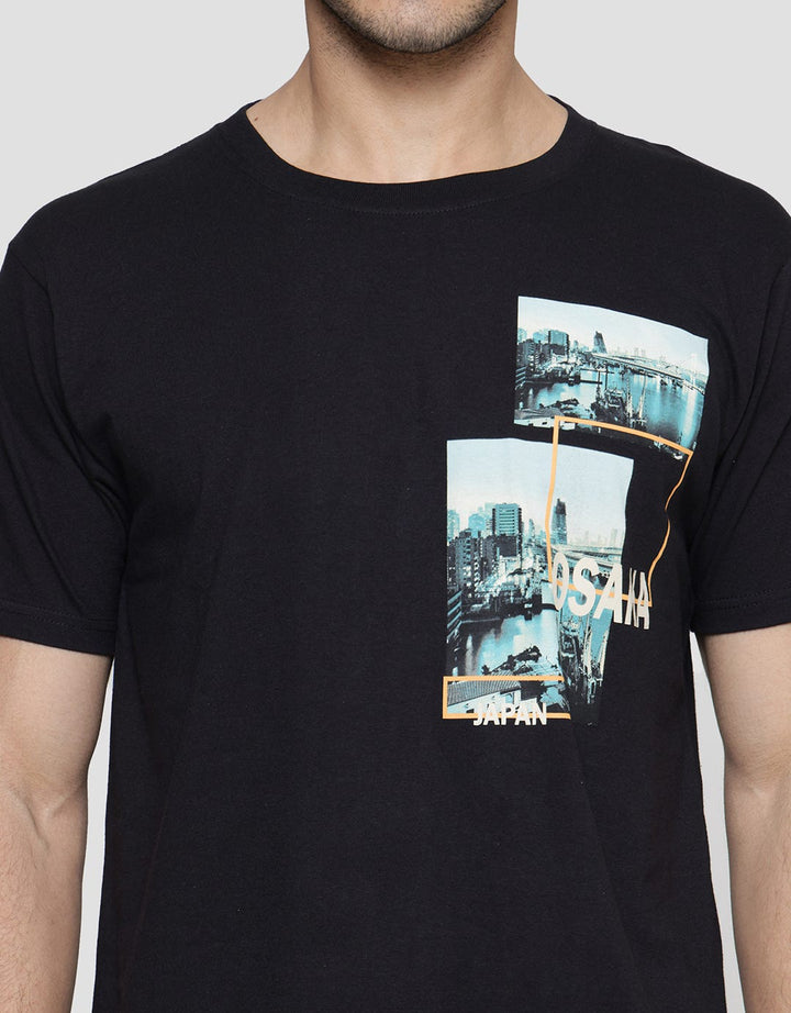 T Zone City Photoprint Tokyo Kaos Pria