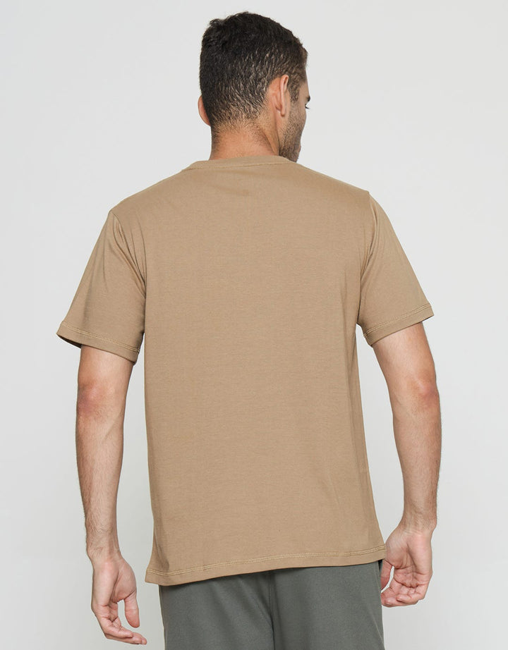 T Zone Round Neck Basic Men's T-Shirt