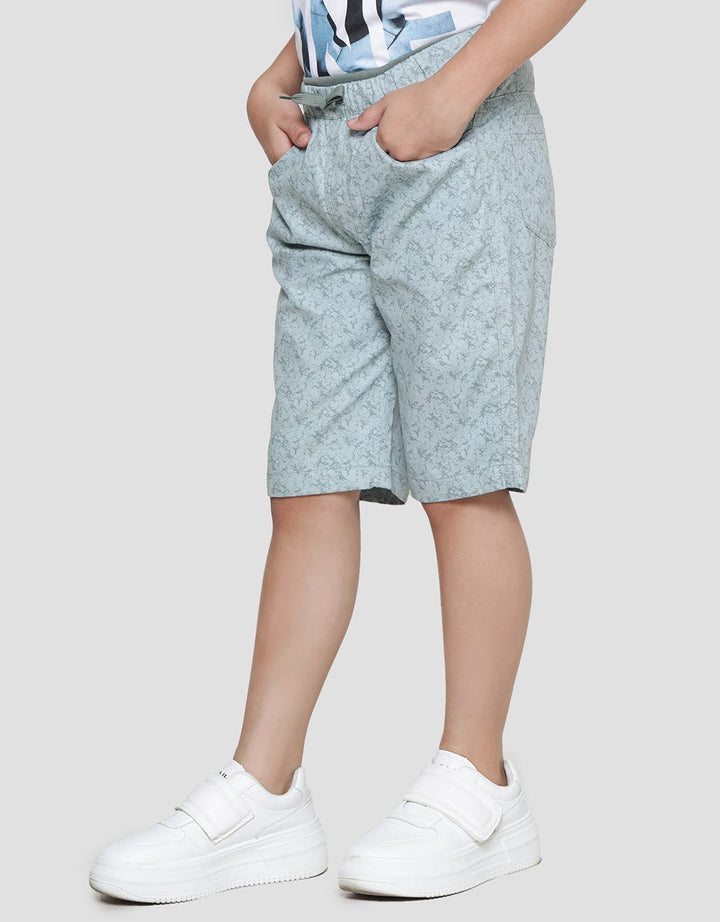 Nevada Double Ribstop Woven Print Abstract Celana Pendek Anak Laki-Laki