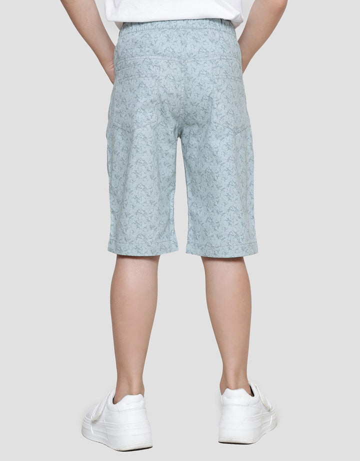 Nevada Double Ribstop Woven Print Abstract Celana Pendek Anak Laki-Laki