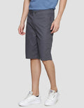 Cole Bermuda Woven Print Herringbone Celana Pendek Pria