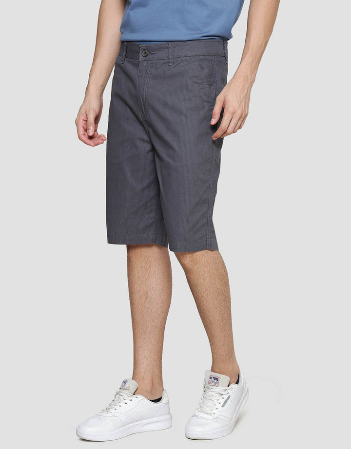 Cole Bermuda Woven Print Herringbone Celana Pendek Pria
