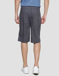 Cole Bermuda Woven Print Herringbone Celana Pendek Pria