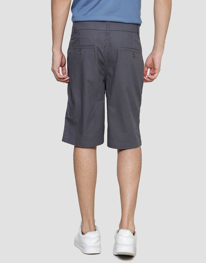 Cole Bermuda Woven Print Herringbone Celana Pendek Pria