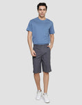 Cole Bermuda Woven Print Herringbone Celana Pendek Pria