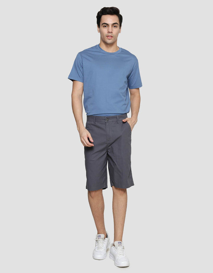 Cole Bermuda Woven Print Herringbone Celana Pendek Pria