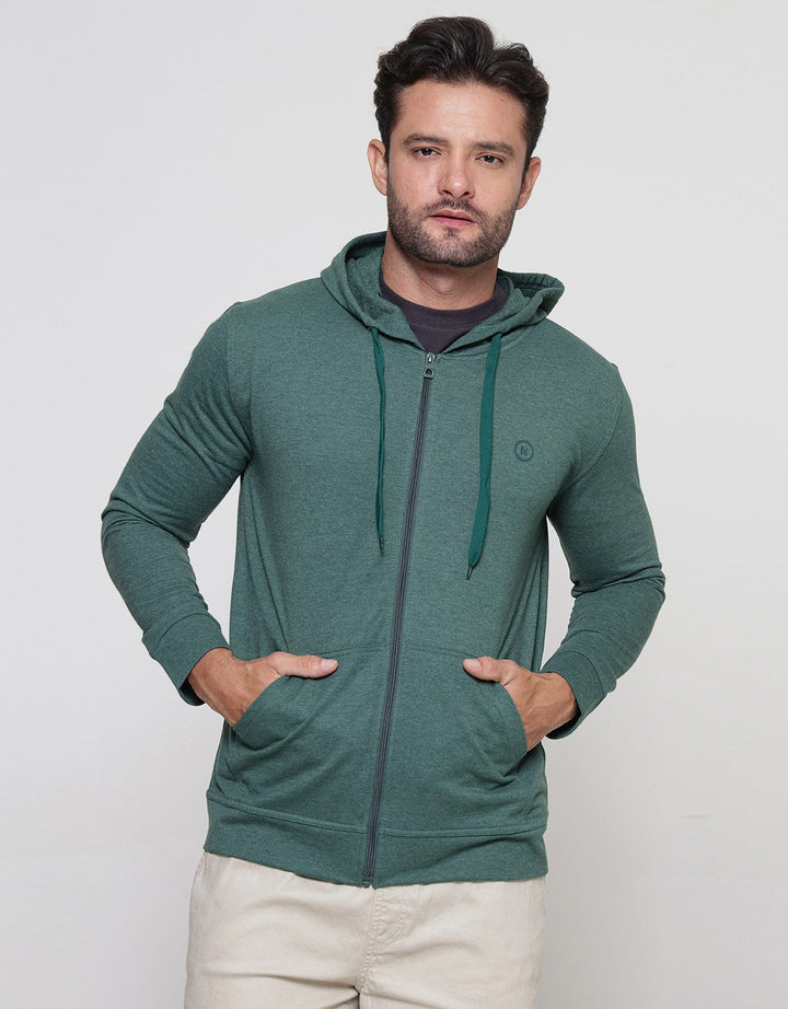 Nevada Ki Hoodie Terry Jaket Pria