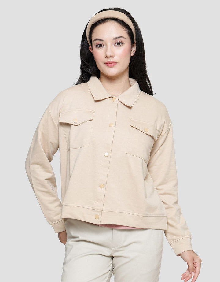 Nevada Pocket With Button Jaket Wanita