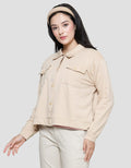 Nevada Pocket With Button Jaket Wanita