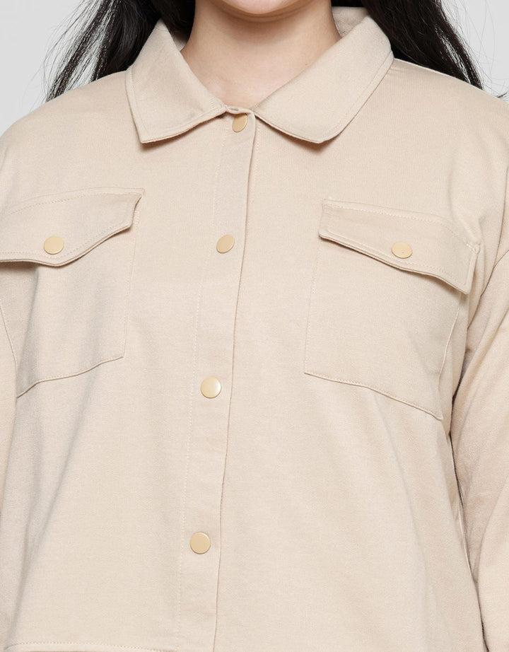 Nevada Pocket With Button Jaket Wanita