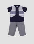 Pipiniko Boys' Bamus Fest Ulos Clothes Set