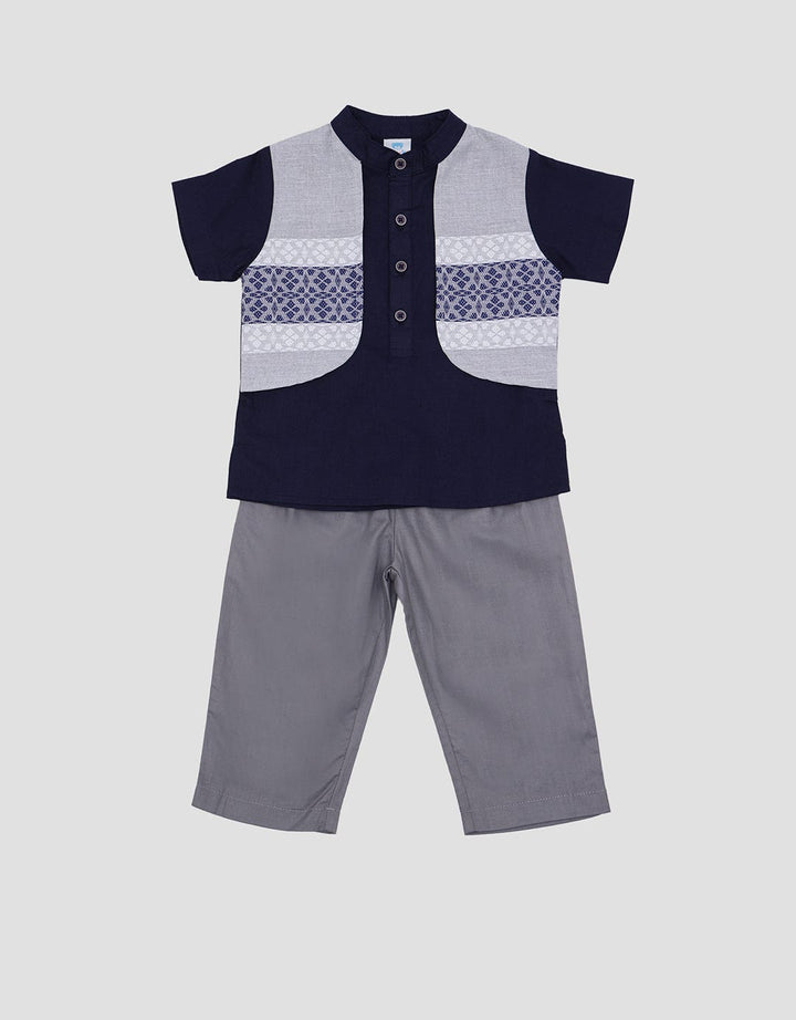Pipiniko Boys' Bamus Fest Ulos Clothes Set