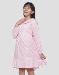 Sweet Miss Checks Mini Midi Dress Anak Perempuan
