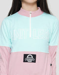 Nevada Crop Zipper Sweater Anak Perempuan