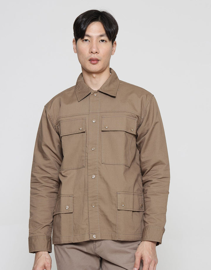 Watchout Casual Multi Pocket Jaket Pria