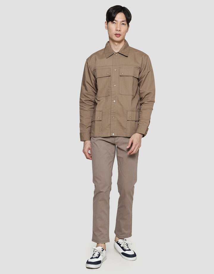 Watchout Casual Multi Pocket Jaket Pria