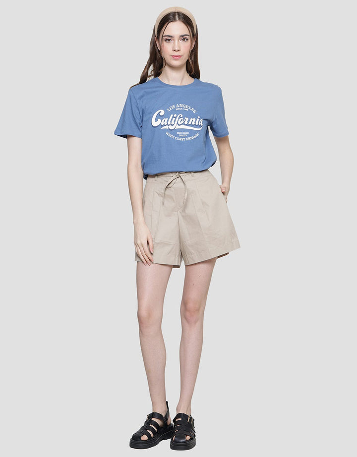 Nevada Self Belt Celana Pendek Wanita