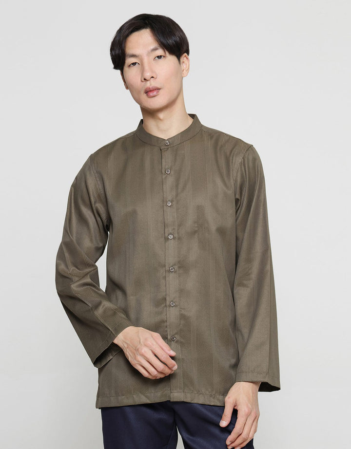 Cole Solid Dobby Koko Long Sleeve Men