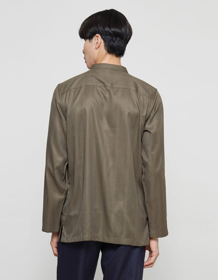 Cole Solid Dobby Koko Long Sleeve Men