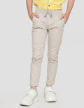 Little M Boys Regular Elastic Woven Long Pants