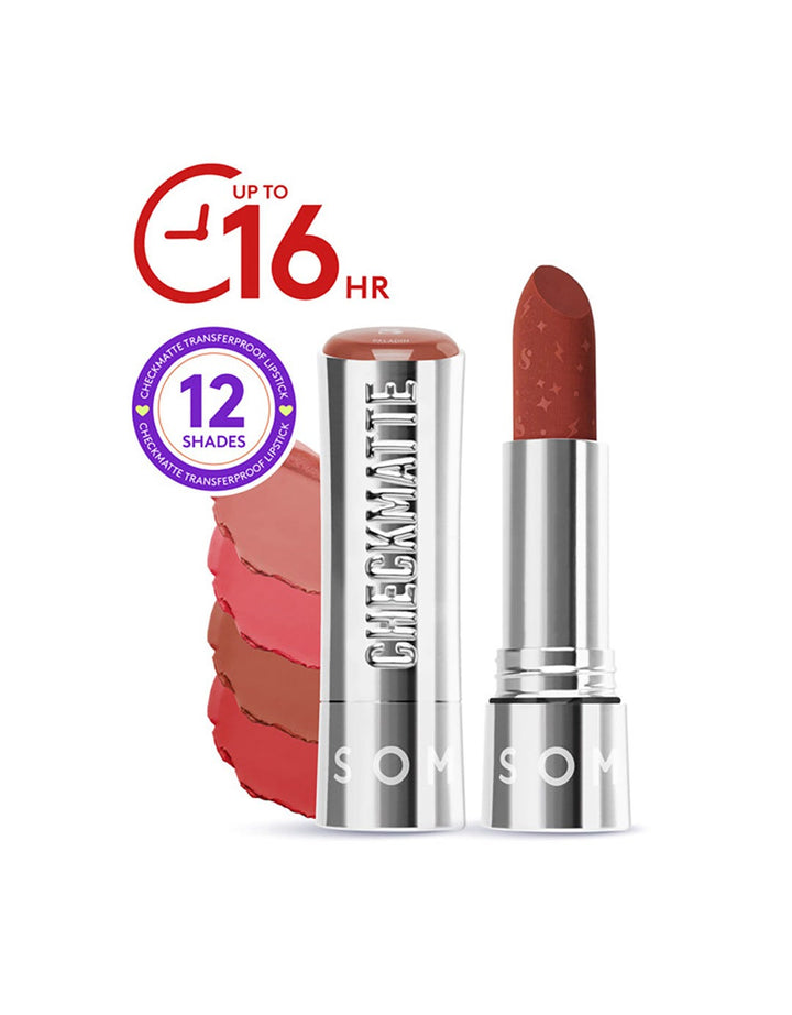 Somethinc Checkmatte Transferproof Lipstick 01 Bishop