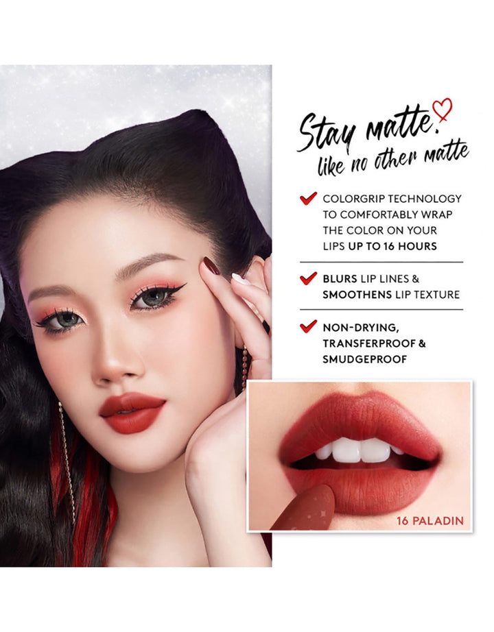 Somethinc Checkmatte Transferproof Lipstick 12 Queen