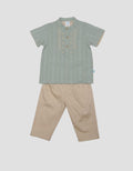 Pipiniko Embroidery Match Set Boys Clothing