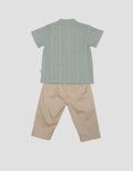 Pipiniko Embroidery Match Set Boys Clothing