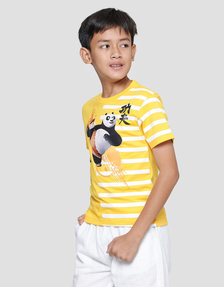 Character Kick A Kungfu Panda Kaos Anak Laki-laki