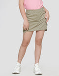 Little M Girls Cargo Shorts Skirt